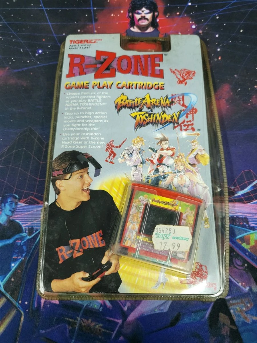 Vendora Vintage R-Zone Battle Arena Toshinden Game Play Cartridge 1996 Tiger NEW SEALED 3 Vendora Vintage R-Zone Battle Arena Toshinden Game Play Cartridge 1996 Tiger NEW SEALED