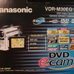 Vendora VIDEO ΚΑΜΕΡΑ DVD Panasonic - VDR – M30 EG -vintage object shop 0770b271e14fc0372052f4abc68ec5f632258397 xl