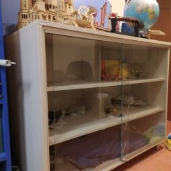 Vendora Ραφιερα με συρόμενο τζαμί