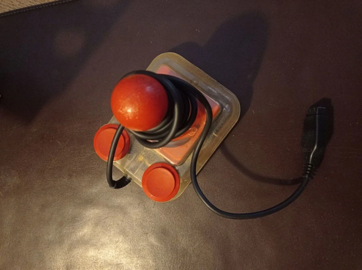 Vendora VINTAGE ΠΑΙΧΝΙΔΙ THE COMPETITION PRO EXTRA 5000 CLEAR RED CASE JOYSTICK 7 Vendora VINTAGE ΠΑΙΧΝΙΔΙ THE COMPETITION PRO EXTRA 5000 CLEAR RED CASE JOYSTICK - Image 5