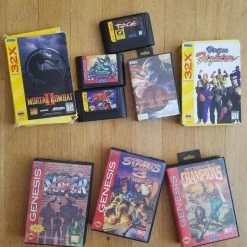 Vendora SEGA GENESIS 32X, αυθεντικη αμερικανικη συσκευη με ανταπτορα τηλεορασης κ μετασχηματιστη ρευματος. Ερχεται με συλλογη απο τα καλυτερα παιχνιδια μαχης κ χειριστηρια. -vintage object shop 19e71bb30af6135fc8aa532486d0c63604c9c6d8 xl