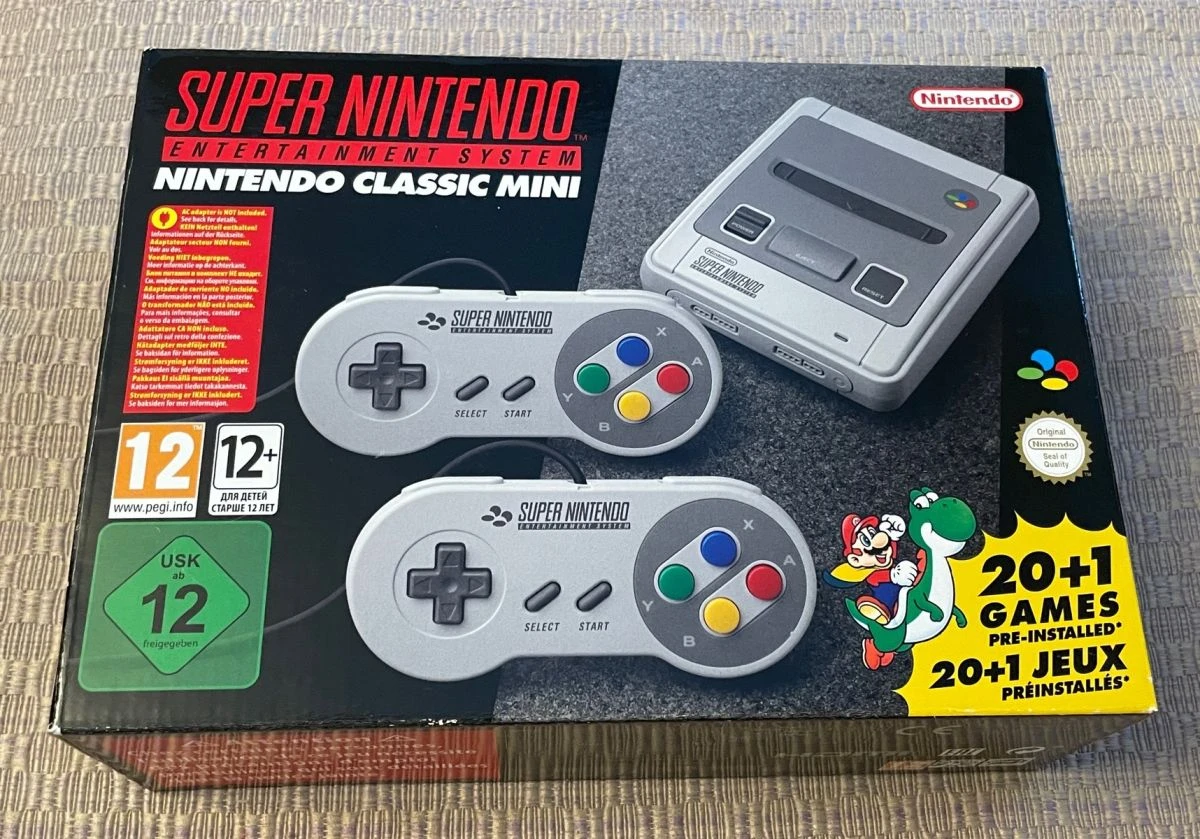 Vendora Super Nintendo Mini (σφραγισμένο, για συλλέκτη) 3 Vendora Super Nintendo Mini (σφραγισμένο, για συλλέκτη)