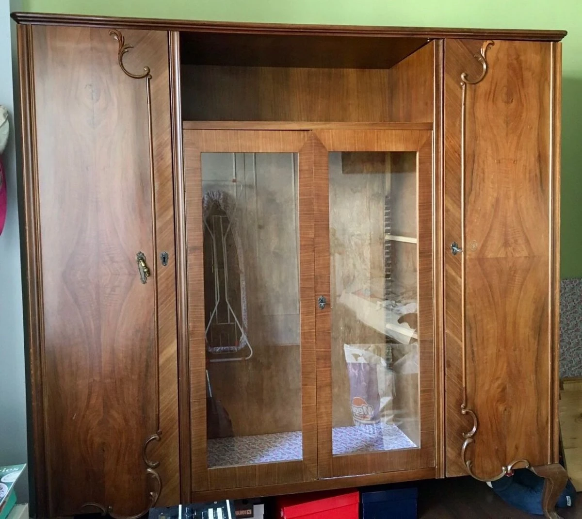 Vendora Βιβλιοθήκη-έπιπλο αντίκα 4 Vendora Βιβλιοθήκη-έπιπλο αντίκα - Image 2