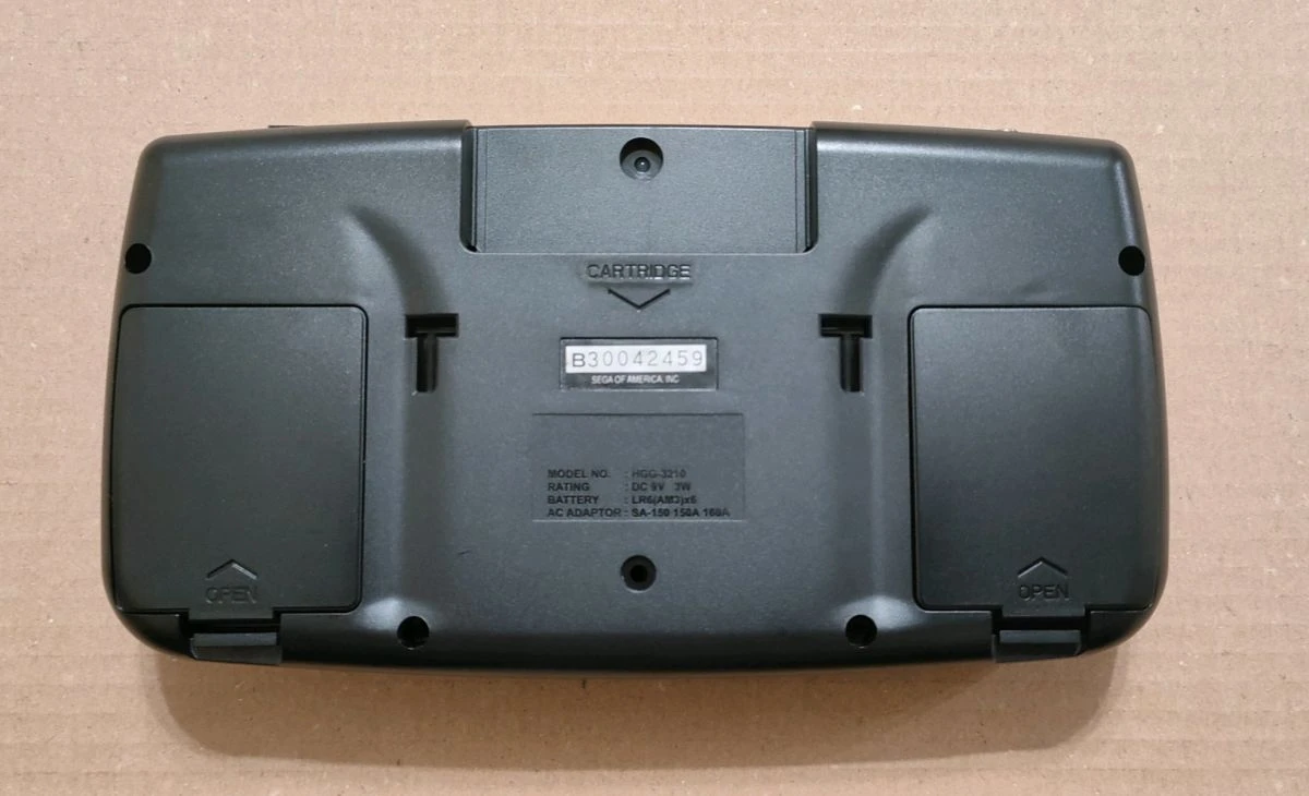 Vendora 01 - Sega Game Gear με καινούργια LCD οθόνη 3.5" & Black Shell απο την Retrosix 4 Vendora 01 - Sega Game Gear με καινούργια LCD οθόνη 3.5" & Black Shell απο την Retrosix - Image 2