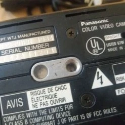 Vendora Panasonic Color Video Camera -Vintage - Model PK -450B -vintage object shop 3801996a1bf9dedecd631d85699401a81724ae77 xl