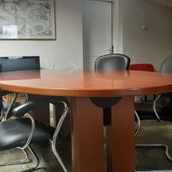 Vendora Συνεδριακό Γραφείο + 4 Δερμάτινες καρέκλες. -vintage object shop 3a1e6757e8b8811509eff12617ae91ba463bb7ae xl