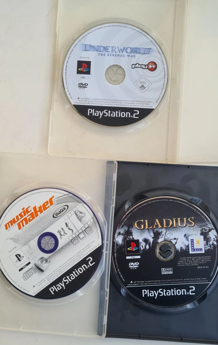 Vendora Ps2 Κονσόλα μαζί με 3 Παιχνίδια.. 6 Vendora Ps2 Κονσόλα μαζί με 3 Παιχνίδια.. - Image 4