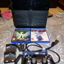 Vendora Playstation 4 + βάση φόρτισης + παιχνίδια -vintage object shop 3ee993bb30aed11c62e77e5a4d3aa9d8dde45dba xl