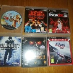 Vendora Playstation 3 Slim -2 τηλεχειριστηρια-6 παιχνιδια 6 Vendora Playstation 3 Slim -2 τηλεχειριστηρια-6 παιχνιδια -vintage object shop 41c94704fce27459e9b08f1ac22beed876d13aad xl