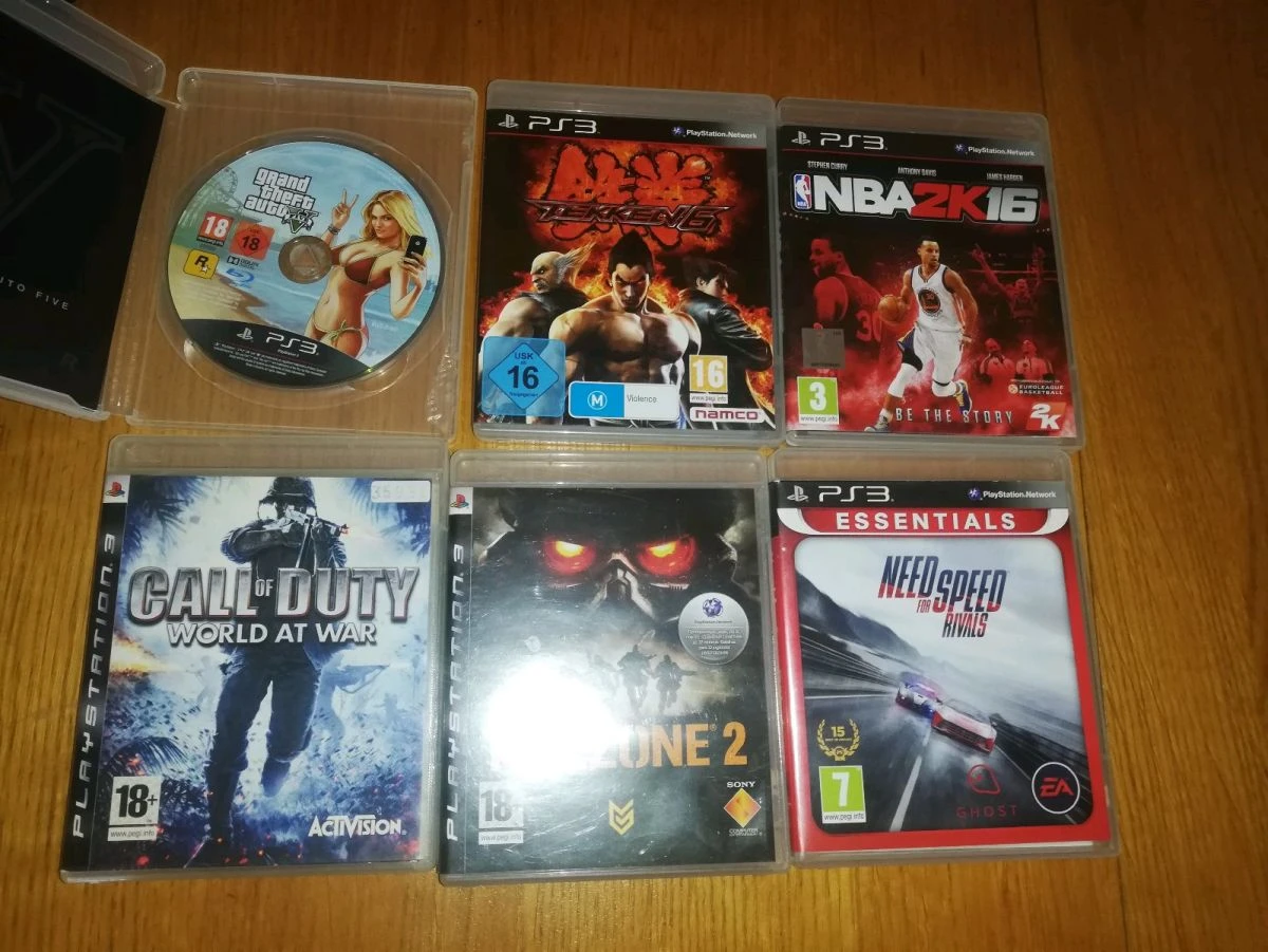 Vendora Playstation 3 Slim -2 τηλεχειριστηρια-6 παιχνιδια 4 Vendora Playstation 3 Slim -2 τηλεχειριστηρια-6 παιχνιδια - Image 2