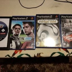 Vendora Ps2 με 2 Controllers και 4 παιχνίδια