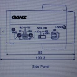 Vendora ΕΓΧΡΩΜΗ ΨΗΦΙΑΚΗ ΚΑΜΕΡΑ ""GANZ"" Model ZC-Y12PH4, 1/3'' CCD, COLOR DAY/NIGHT, C Mount Lens -vintage object shop 57a51c9a1af01720eb0b243b2a089c07d7f9891a xl