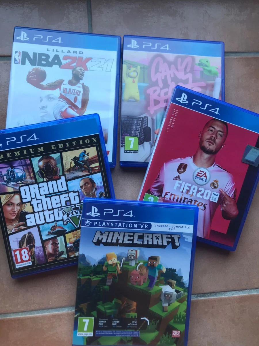 Vendora PS4 Slim με 2 τηλεχειριστήρια και 5 παιχνίδια 5 Vendora PS4 Slim με 2 τηλεχειριστήρια και 5 παιχνίδια - Image 3