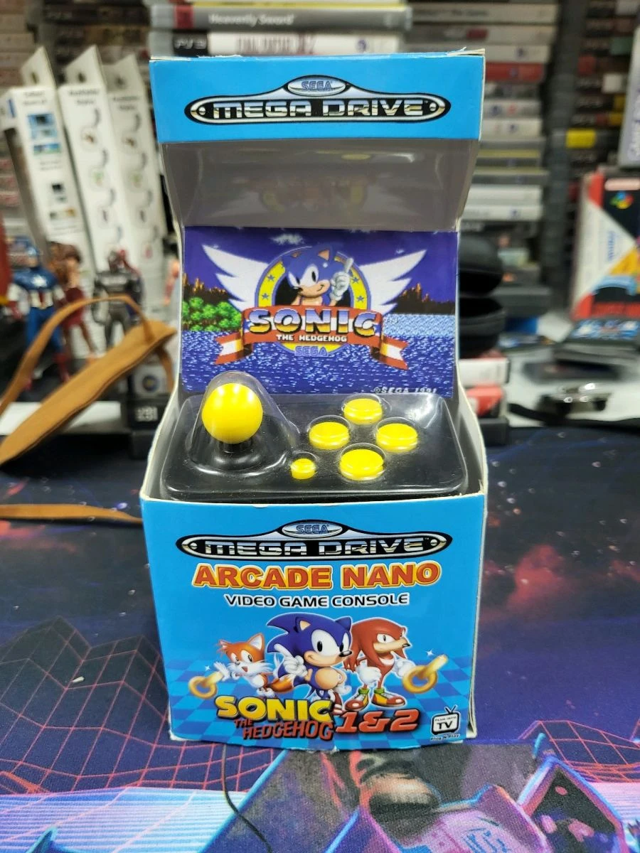 Vendora Sega Mega Drive Arcade Nano Sonic The Hedgehog Sealed 3 Vendora Sega Mega Drive Arcade Nano Sonic The Hedgehog Sealed