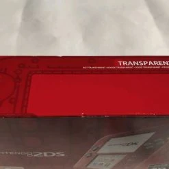 Vendora Nintendo 2DS NEW Transparent Red Σφραγισμένο -vintage object shop 68ca36d2e431e90a3b6a268afa431b153c972e9e xl