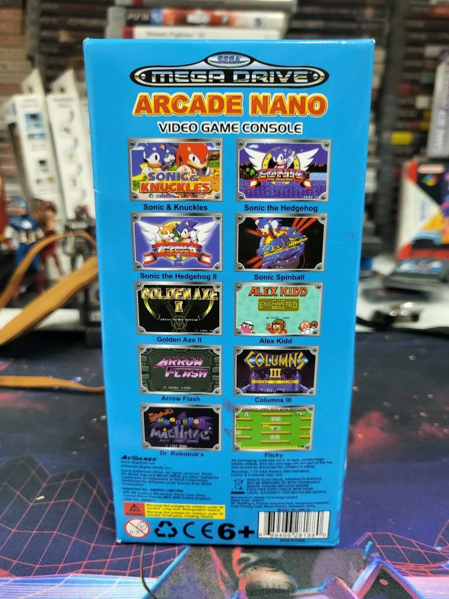 Vendora Sega Mega Drive Arcade Nano Sonic The Hedgehog Sealed 4 Vendora Sega Mega Drive Arcade Nano Sonic The Hedgehog Sealed - Image 2