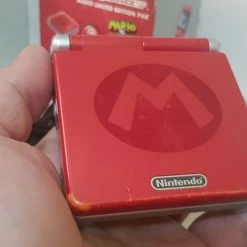 Vendora GAME BOY ADVANCE SP MARIO LIMITED EDITION PAK -vintage object shop 77458cdcaf6f63b250a4734aee4c6d9698d4c960 xl