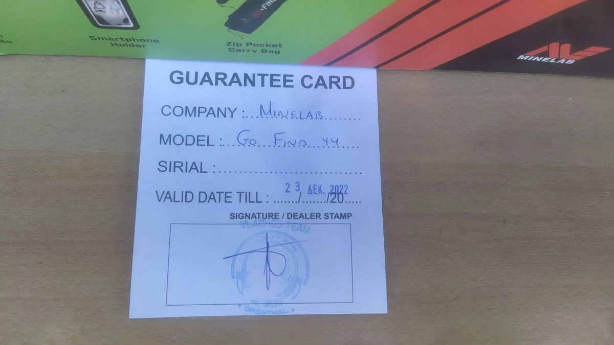 Vendora ΑΝΙΧΝΕΥΤΗΣ ΜΕΤΑΛΛΩΝ MINELAB GO-FIND 44 3 Vendora ΑΝΙΧΝΕΥΤΗΣ ΜΕΤΑΛΛΩΝ MINELAB GO-FIND 44