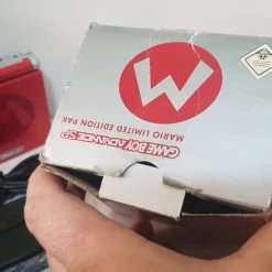 Vendora GAME BOY ADVANCE SP MARIO LIMITED EDITION PAK -vintage object shop 872327fada486b195885656771cd775cf585ea8d xl