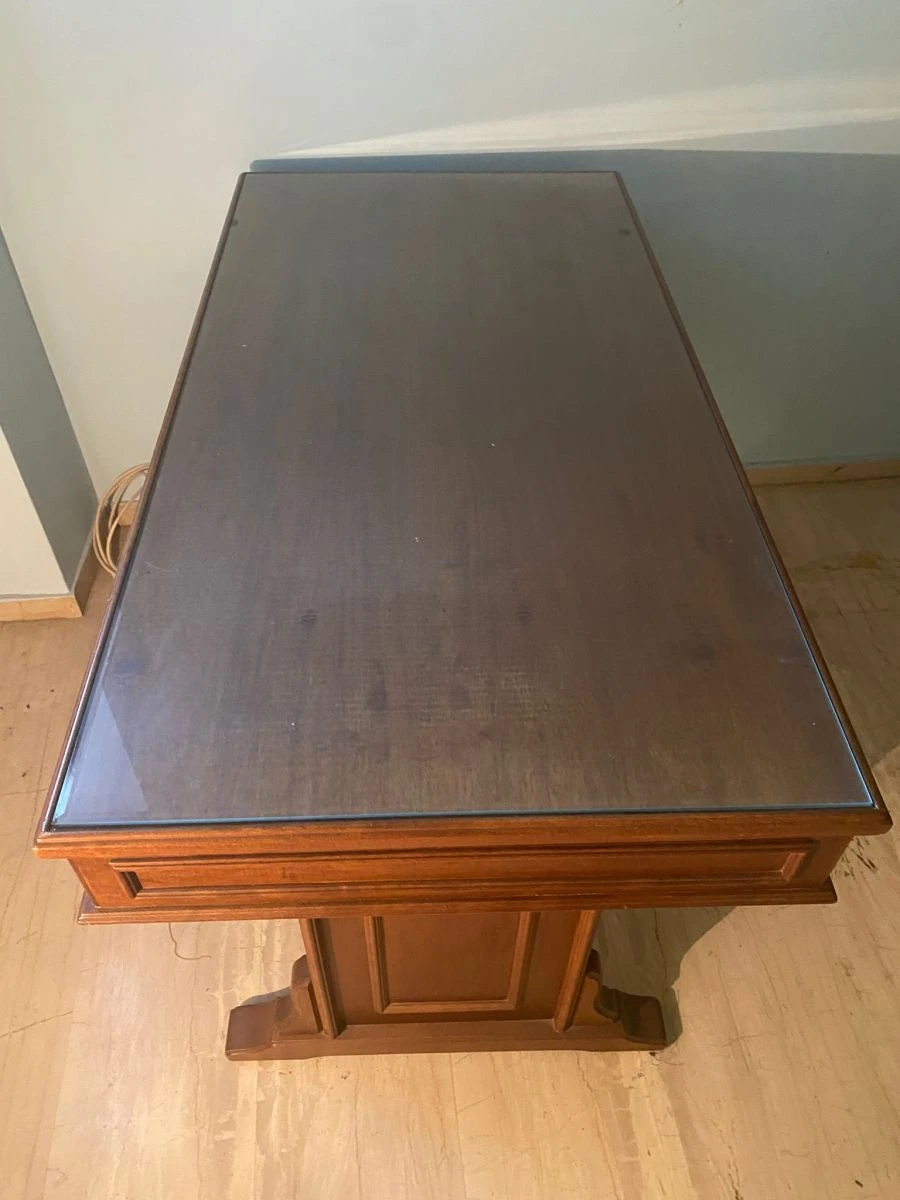 Vendora Γραφείο από καρυδιά σε άριστη κατάσταση με ασορτί καρέκλα 5 Vendora Γραφείο από καρυδιά σε άριστη κατάσταση με ασορτί καρέκλα - Image 3