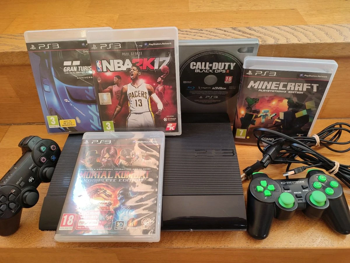 Vendora PS3 SLIM 500GB άριστη κατάσταση 4 Vendora PS3 SLIM 500GB άριστη κατάσταση - Image 2