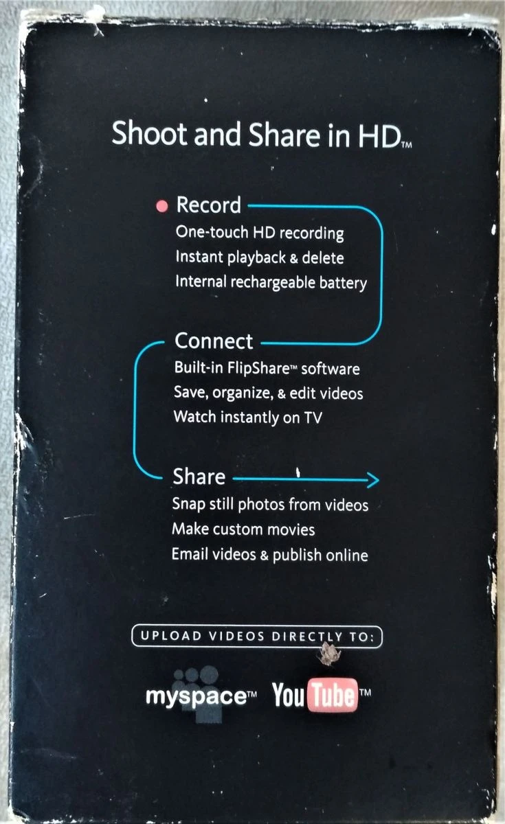 Vendora Μικρή παλιά βιντεοκάμερα Cisco FLIP (στο κουτί της) 9 Vendora Μικρή παλιά βιντεοκάμερα Cisco FLIP (στο κουτί της) - Image 7