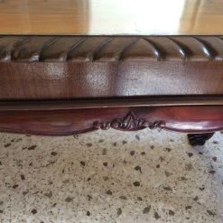 Vendora Τραπεζαρία, 6 καρέκλες, 2 πολυθρόνες. Πωλούνται ξεχωριστά και μπουφές, βιτρίνα, όλα με λεοντοπόδαρα . -vintage object shop 9c7592e53eadc5452aca84a51dadac38f0bc10e0 xl