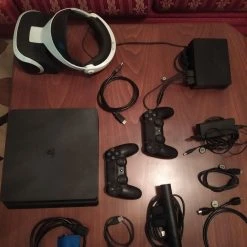 Vendora Sony PlayStation 4 Slim 1TB + 2 Controllers + VR+Games!!! -vintage object shop a416540176a06473fcc7b86e7a02bfc037ad8381 xl