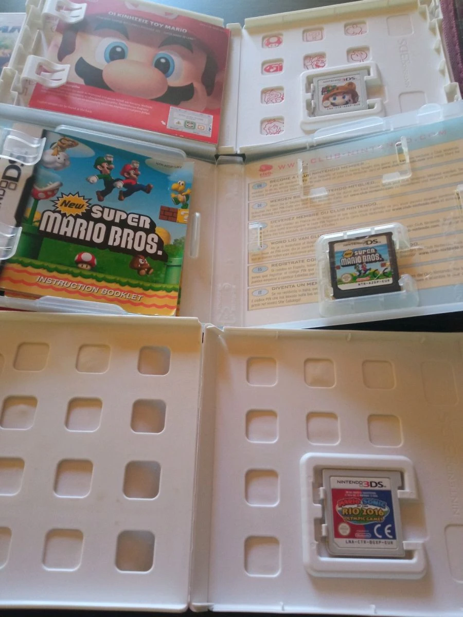Vendora DsXL Mario όλο μαζί το πακέτο μαζί με τις Pokemon και όλα τα παιχνίδια αψογα!!! 5 Vendora DsXL Mario όλο μαζί το πακέτο μαζί με τις Pokemon και όλα τα παιχνίδια αψογα!!! - Image 3