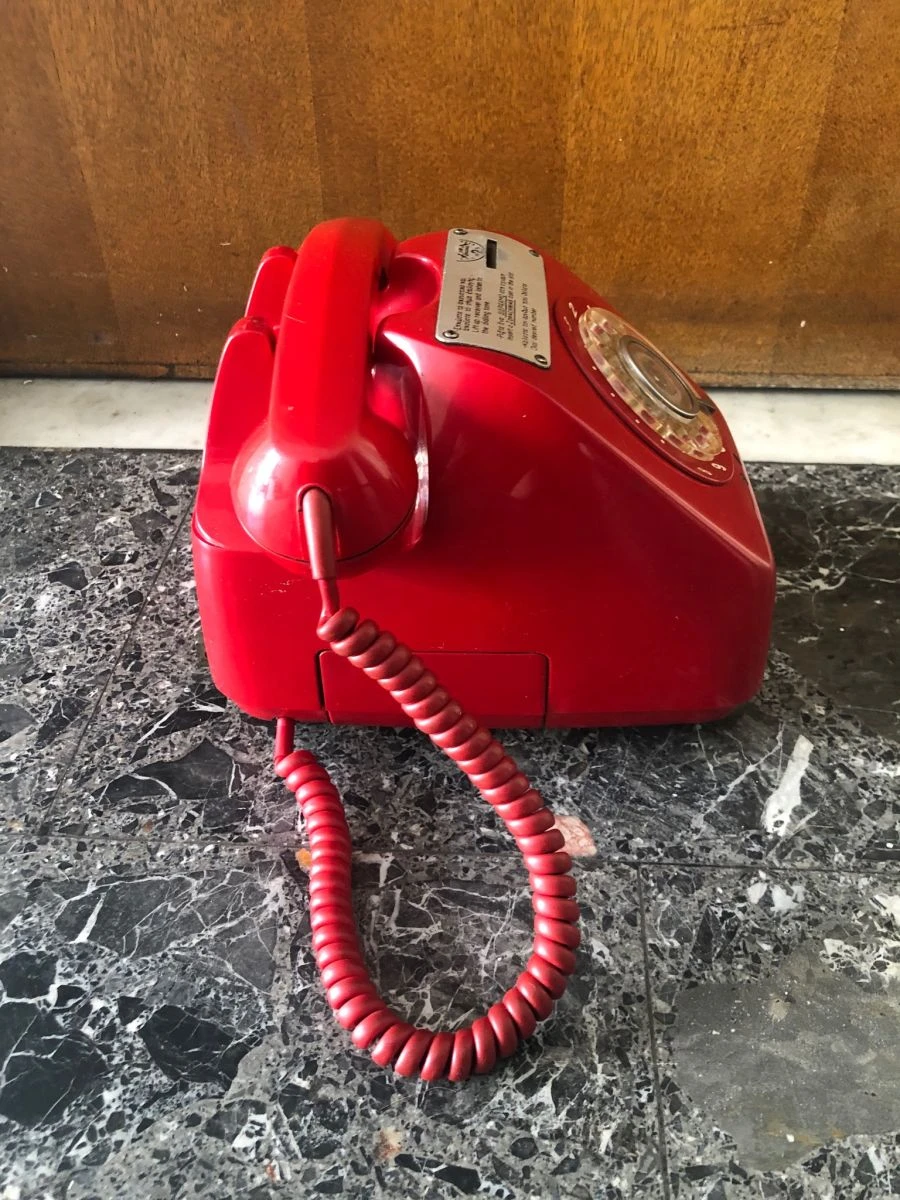 Vendora Παλιο κόκκινο τηλέφωνο περιπτέρου 7 Vendora Παλιο κόκκινο τηλέφωνο περιπτέρου - Image 5