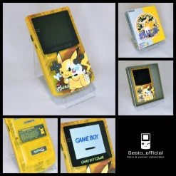 Vendora Game Boy Color Pokemon Pikachu Edition IPS XL BackLight Gesto_official -vintage object shop b18c7b00b58ec494bd6431f65af9f131821582ab xl
