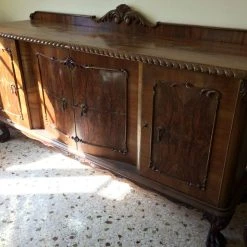 Vendora Τραπεζαρία, 6 καρέκλες, 2 πολυθρόνες. Πωλούνται ξεχωριστά και μπουφές, βιτρίνα, όλα με λεοντοπόδαρα . -vintage object shop b3c15591c0f1efb7c5766c557ae9215aa71fd407 xl