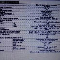 Vendora ΕΓΧΡΩΜΗ ΨΗΦΙΑΚΗ ΚΑΜΕΡΑ ""GANZ"" Model ZC-Y12PH4, 1/3'' CCD, COLOR DAY/NIGHT, C Mount Lens -vintage object shop baff7fb6bb30e13674e66e1d0fb963e0d1ebab51 xl