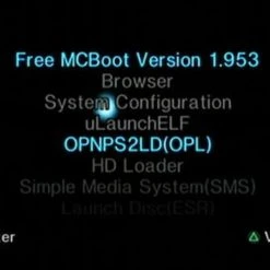 Vendora Ps2 τσιπαρισμενο 1 χειριστήριο και 2 Memory Card