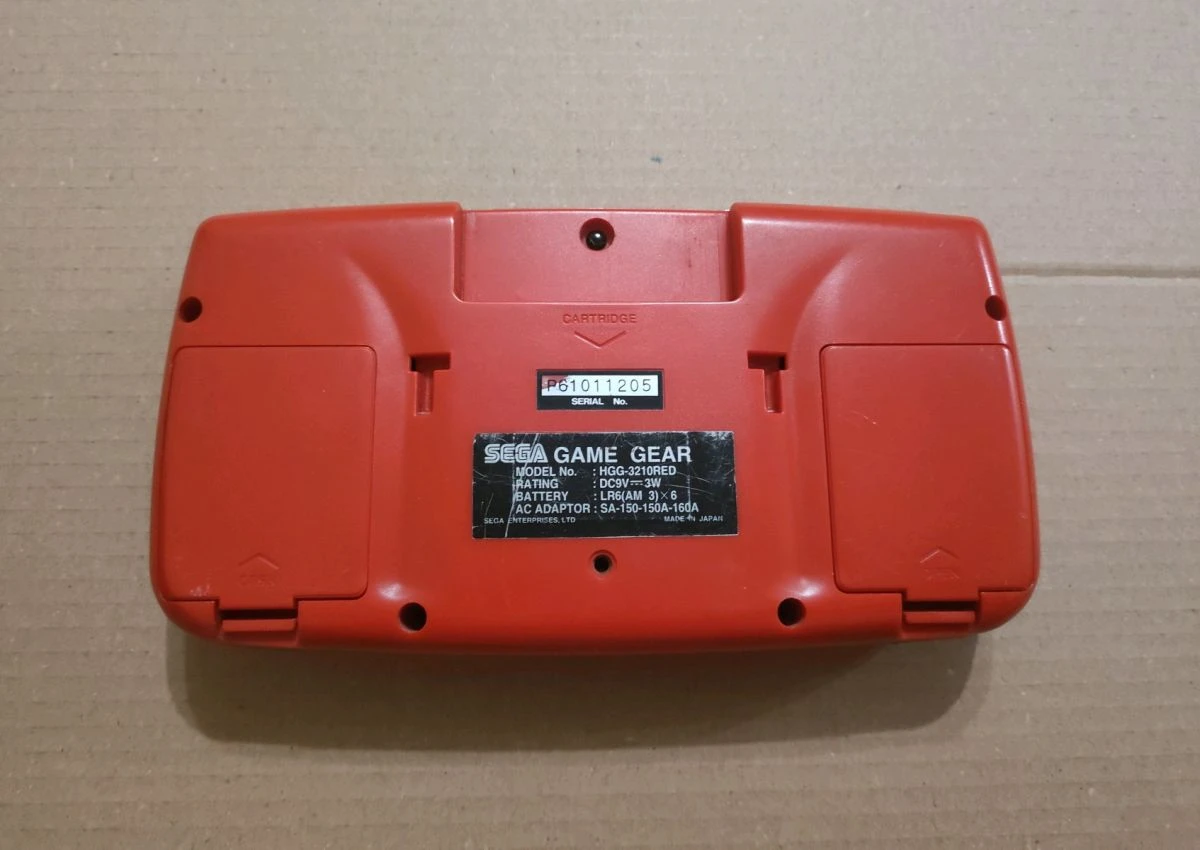 Vendora Sega Game Gear σε γνήσιο κόκκινο χρώμα. 4 Vendora Sega Game Gear σε γνήσιο κόκκινο χρώμα. - Image 2