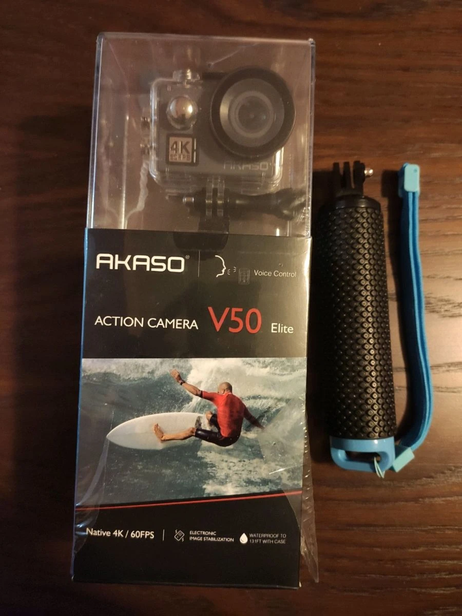 Vendora AKASO V50 ELITE ACTION CAMERA κάμερα δράσης υποβρύχια. Σαν καινούργια στο κουτί με όλα τα παρελκόμενα στο κουτί της. 11 Vendora AKASO V50 ELITE ACTION CAMERA κάμερα δράσης υποβρύχια. Σαν καινούργια στο κουτί με όλα τα παρελκόμενα στο κουτί της. - Image 9