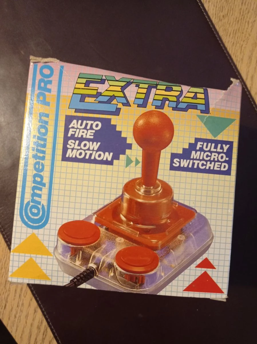 Vendora VINTAGE ΠΑΙΧΝΙΔΙ THE COMPETITION PRO EXTRA 5000 CLEAR RED CASE JOYSTICK 3 Vendora VINTAGE ΠΑΙΧΝΙΔΙ THE COMPETITION PRO EXTRA 5000 CLEAR RED CASE JOYSTICK