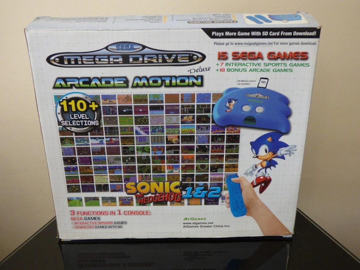 Vendora ΚΟΝΣΟΛΑ SEGA MEGADRIVE ARCADE MOTION DELUXE 4 Vendora ΚΟΝΣΟΛΑ SEGA MEGADRIVE ARCADE MOTION DELUXE - Image 2