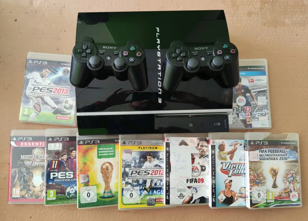 Vendora PlayStation 3 με 2 τηλεχειριστήρια και 10 παιχνίδια σε άριστη κατάσταση!!! 6 Vendora PlayStation 3 με 2 τηλεχειριστήρια και 10 παιχνίδια σε άριστη κατάσταση!!! - Image 4