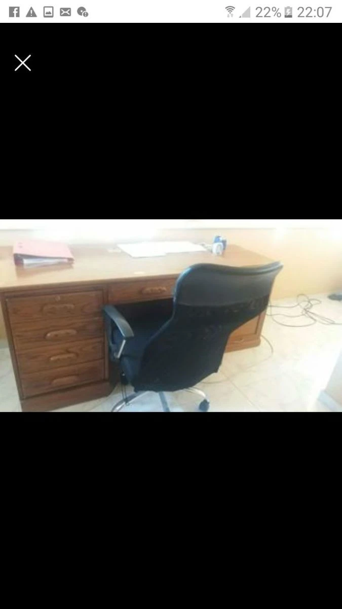 Vendora Γραφειο & συρταριερα (πωλειται λογω μετακομισης) 4 Vendora Γραφειο & συρταριερα (πωλειται λογω μετακομισης) - Image 2