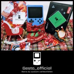 Vendora Χριστουγεννιάτικο Δώρο Ρετρό κονσόλα 400 σε 1 σε τρία χρώματα (μπλέ, κόκκινο, μαύρο) Gesto_official -vintage object shop d086e070d71af81b9cb9424afe9d02661e679de4 xl