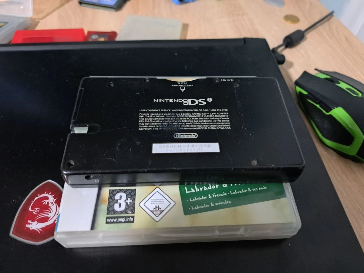 Vendora Nintendo Dsi Black με 1 παιχνίδι. 5 Vendora Nintendo Dsi Black με 1 παιχνίδι. - Image 3