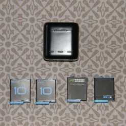 Vendora 4 Μπαταρίες για GoPro Hero 9, 10 ή 11 + Φορτιστής 3 θέσεων