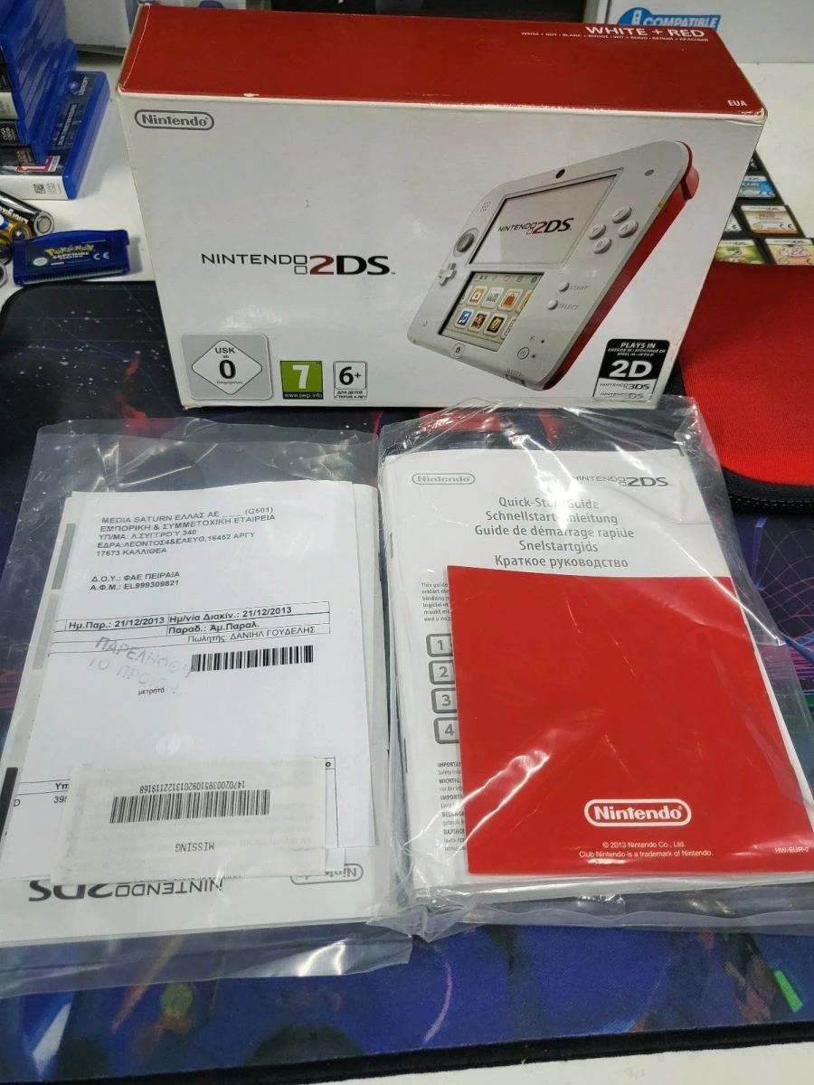 Vendora Nintendo 2DS Complete + 6 Games + Θηκη 6 Vendora Nintendo 2DS Complete + 6 Games + Θηκη - Image 4