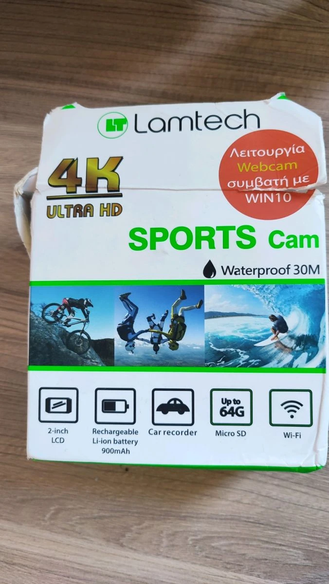 Vendora Lamtech Sports Camera καμερα αδιάβροχη 4k Ultra Hd Waterproof 7 Vendora Lamtech Sports Camera καμερα αδιάβροχη 4k Ultra Hd Waterproof - Image 5