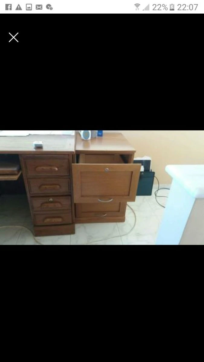 Vendora Γραφειο & συρταριερα (πωλειται λογω μετακομισης) 8 Vendora Γραφειο & συρταριερα (πωλειται λογω μετακομισης) - Image 6