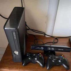 Vendora Xbox 360 Slim + Kinect + 2 Controllers + Games 6 Vendora Xbox 360 Slim + Kinect + 2 Controllers + Games -vintage object shop f5f9fee10b1e0eb39e20d8b7612195481fac9c0b xl