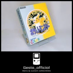 Vendora Game Boy Color Pokemon Pikachu Edition IPS XL BackLight Gesto_official -vintage object shop f98087f54628ae89a492499fa4323f92952a11ac xl