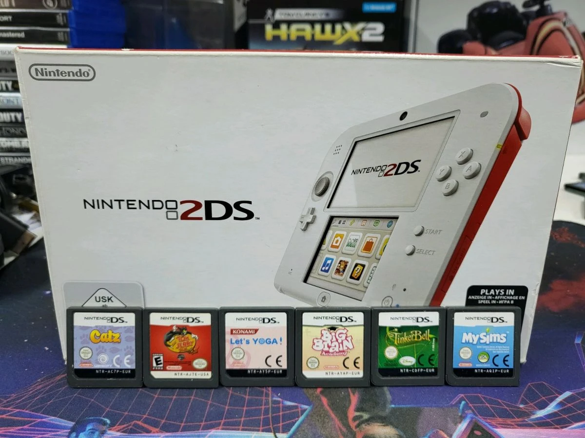 Vendora Nintendo 2DS Complete + 6 Games + Θηκη 3 Vendora Nintendo 2DS Complete + 6 Games + Θηκη